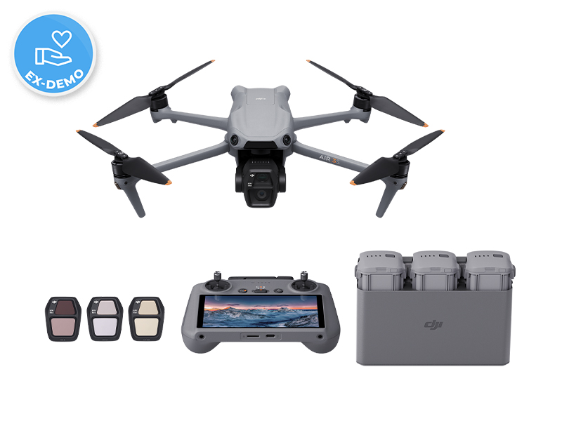 Ex-Demo DJI Air 3S Fly More Combo w. DJI RC 2